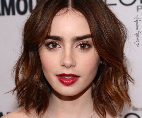 NEW YORK, NY - NOVEMBER 11:  Actress Lily Collins attends Glamour's 23rd annual Women of the Year awards on November 11, 2013 in New York City.  (Photo by Larry Busacca/Getty Images for Glamour)